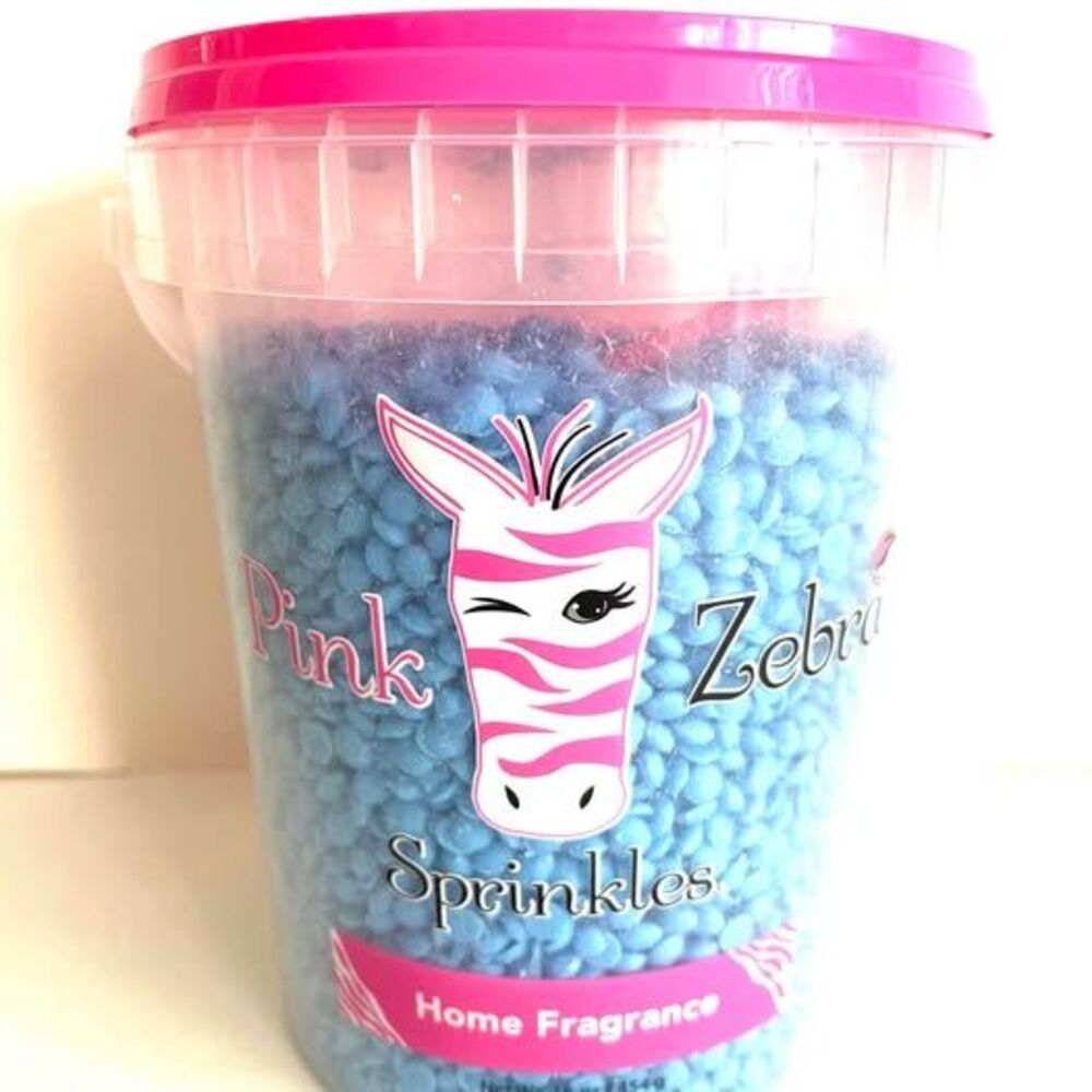 Pink Zebra Sprinkles in the "Mediterranean Coast" fragrance.